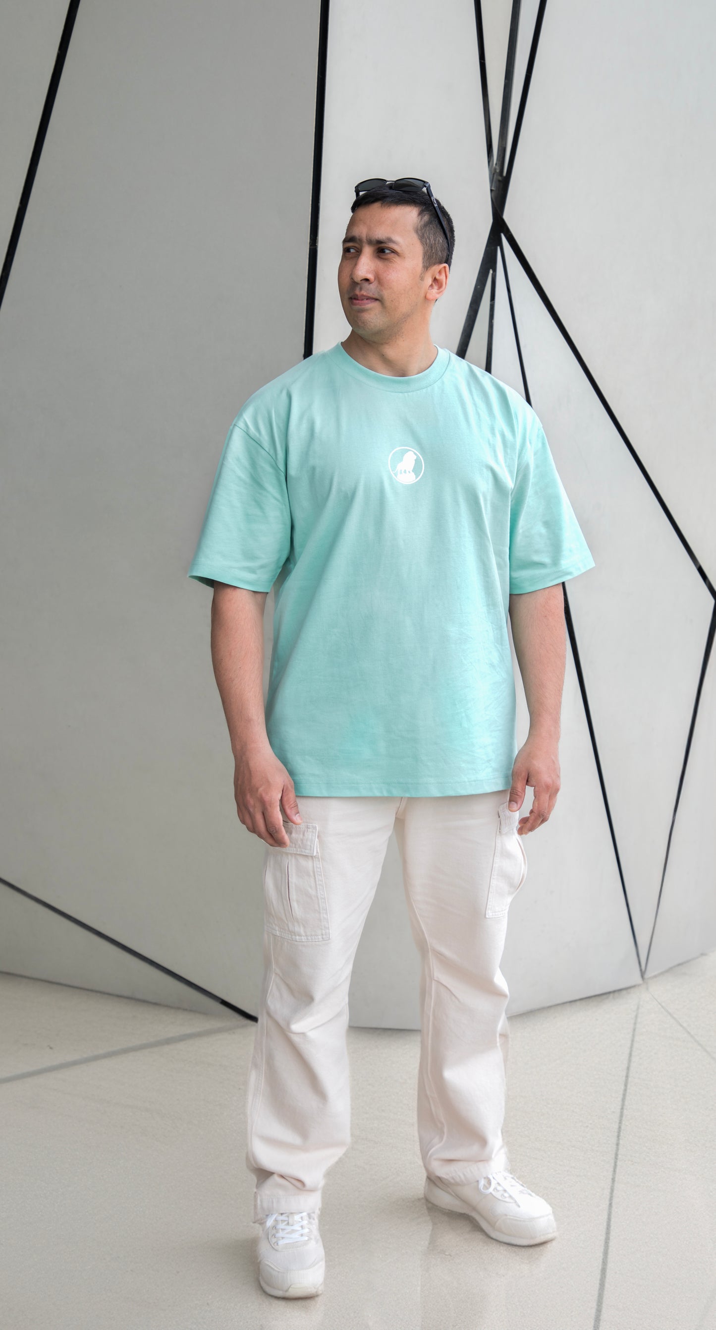 T-shirt ajusté VERT PASTEL Collection By Color