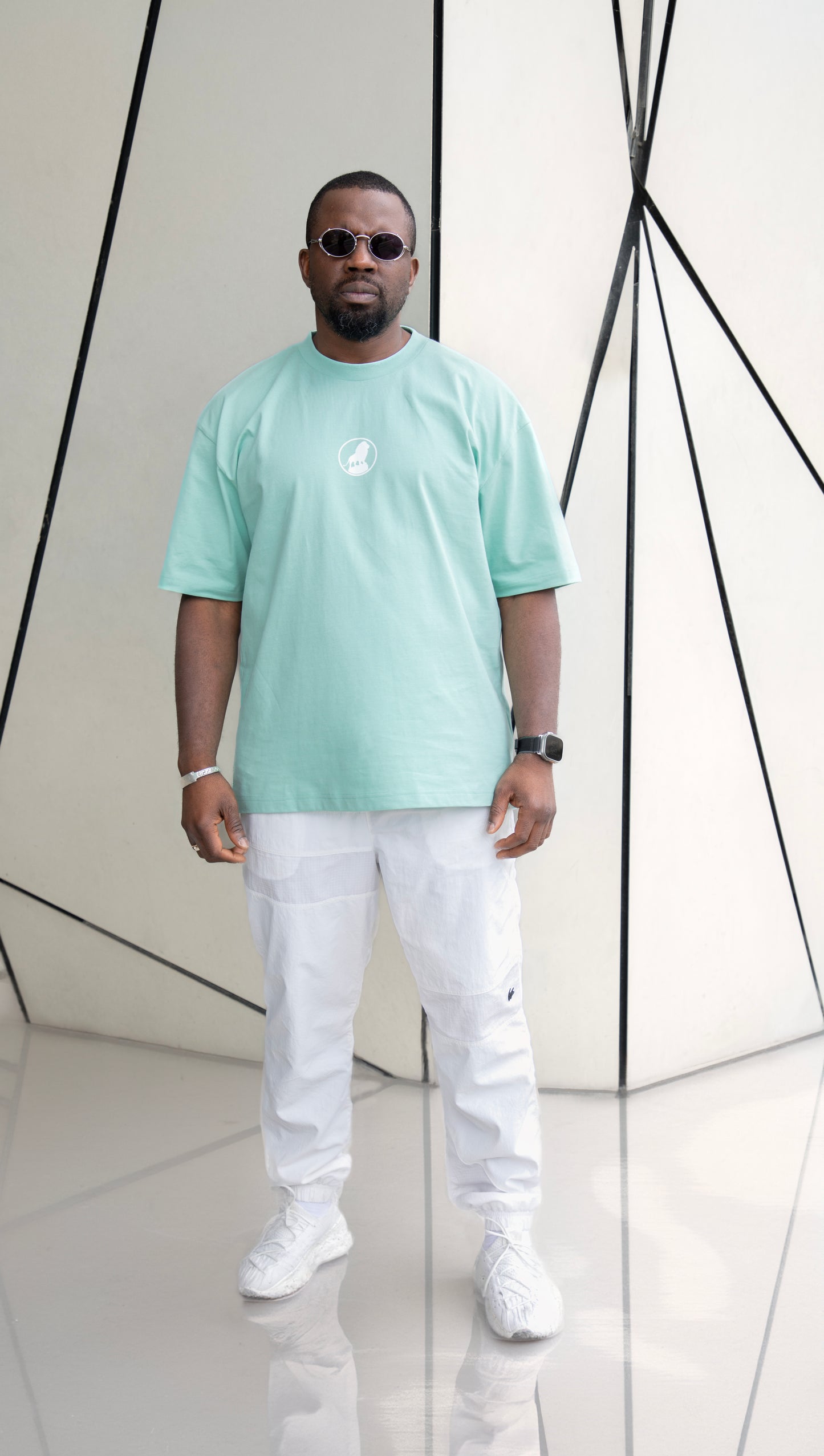 T-shirt ajusté VERT PASTEL Collection By Color