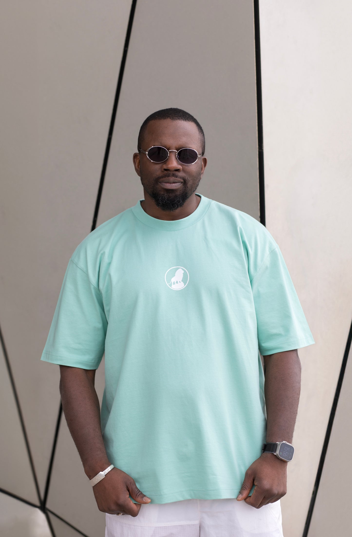 T-shirt ajusté VERT PASTEL Collection By Color