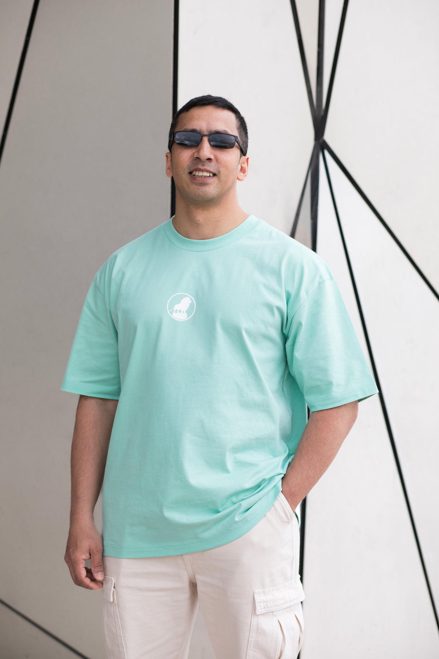 T-shirt ajusté VERT PASTEL Collection By Color